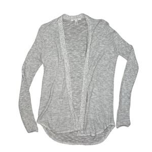 American Eagle Outfitters Open Front Waffle Knit Cardigan Size Small